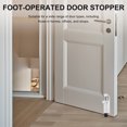 thumbnail image 2 of Safety Door Stopper Kick Down and Flipping Down Door Stops Wall Protectors, 2 of 8