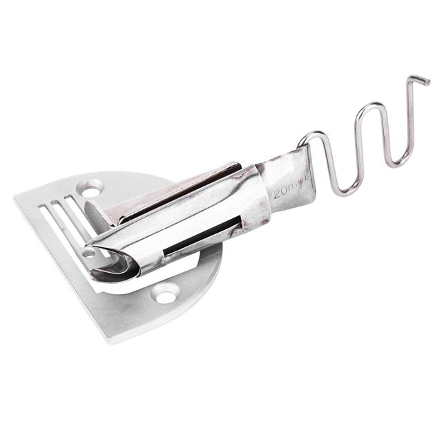 Ourlet de Machine à Coudre de Taille Raisonnable, Pièces de Machine à Coudre, Matériau en Cuir Épais pour Chemisiers, Tricots, Col, Robes, Rideaux 20 mm