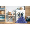 thumbnail image 2 of Ahgly Company Machine Washable Indoor Rectangle Transitional Sky Blue Area Rugs, 3' x 5', 2 of 7