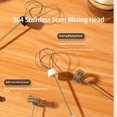 thumbnail image 2 of relayinert ABS Variable Speed Wireless Frother Stick For Coffee Lovers On Go Three Speed Variable Latte black, 2 of 6