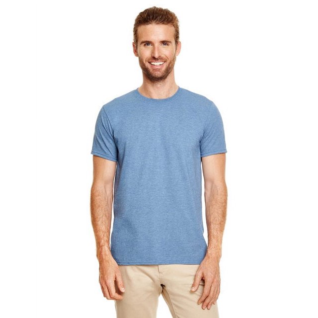 Gildan T-Shirt Softstyle® pour Adulte, Indigo Chiné - 4TG