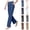 9# Royal Blue, variant on Cyglowse Senior Pants for Women, Drape High Rise Pull on Soft Stretch Seniorpants for Ladies Women 50+ Black S