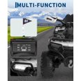 thumbnail image 4 of Ourlova 12V Electric Ride-On Car for Kids 3-8 Years, Dual 45W Motors, Remote Control, LED Lights, Music Player, Emergency Brake, 4 of 8