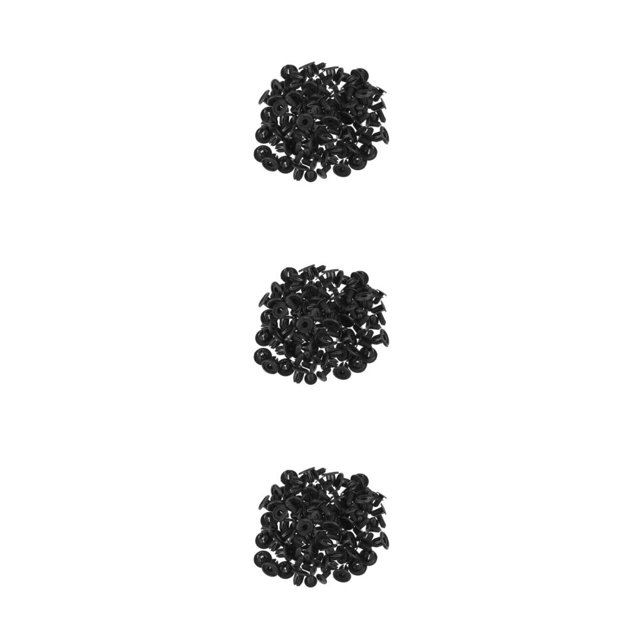 VONKY Black Universal Car Clips For Easy Installation And Wide Application Range Easy-to- ABS Car Clips Universal Rivets Package 2(50PCS) 3Set