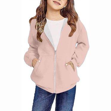 Lovzfmll Chandail à Capuchon de Base pour Tout-Petits Filles, Conception de Chandail Confortable, Vêtement Essentiel Chaud d'Hiver pour Filles de 4 à 12 Ans