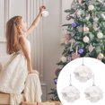 thumbnail image 2 of Christmas Tree Decorations Set Pack of 3 Christmas Glitter Foam Balls Christmas Tree Decoration Christmas Balls 8Cm Christmas Tree Decoration Set Set of 3 Christmas Trees, 2 of 6