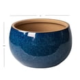 thumbnail image 4 of Better Homes & Gardens Céramique Cache-pot de 30,5 cm-Sarcelle, 4 of 8