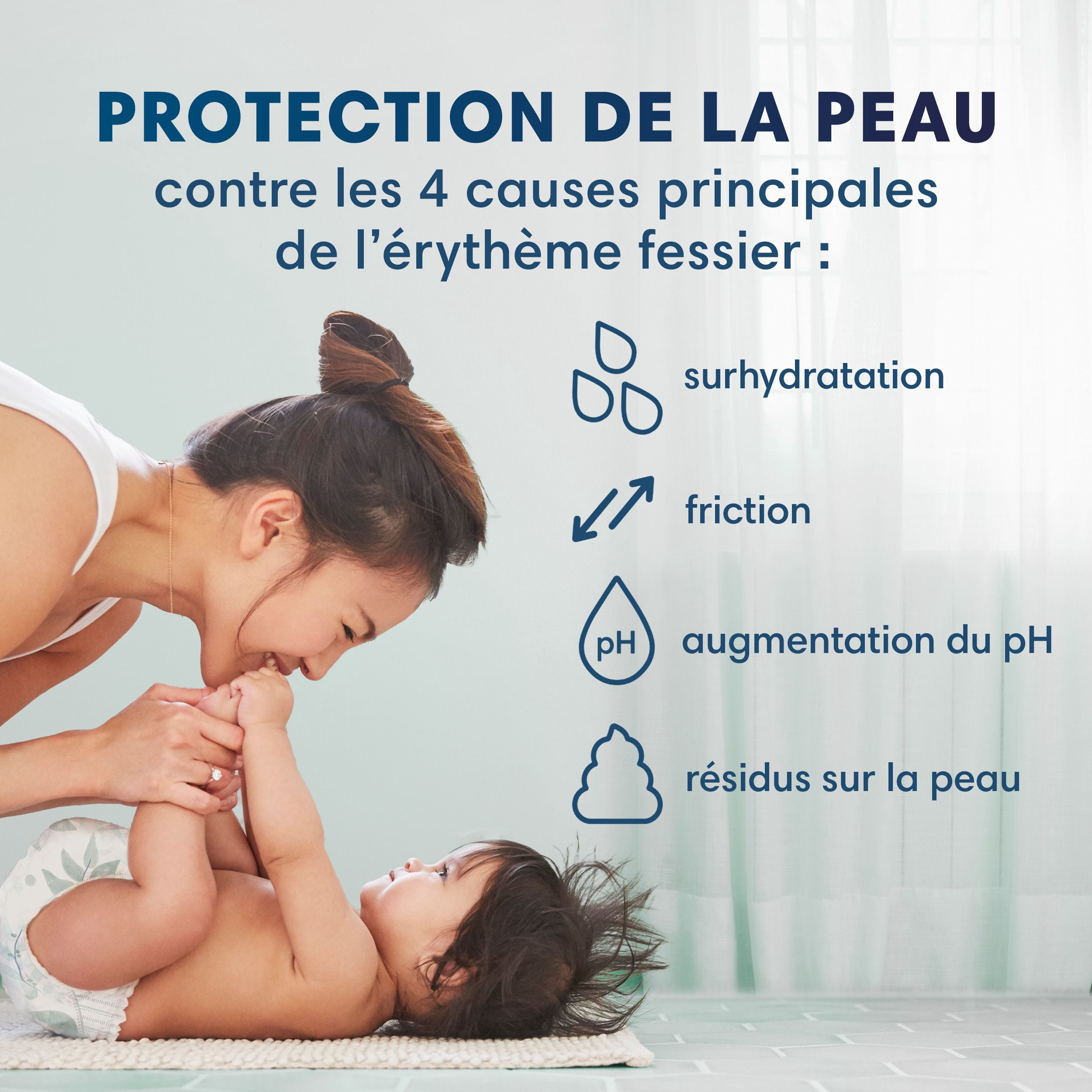 Pampers Pure Couches pour Bébés, Taille 6 (35+ lbs), 42, jusqu'à 100 % Anti-Fuites, Couches Douces Hypoallergéniques de Qualité Supérieure