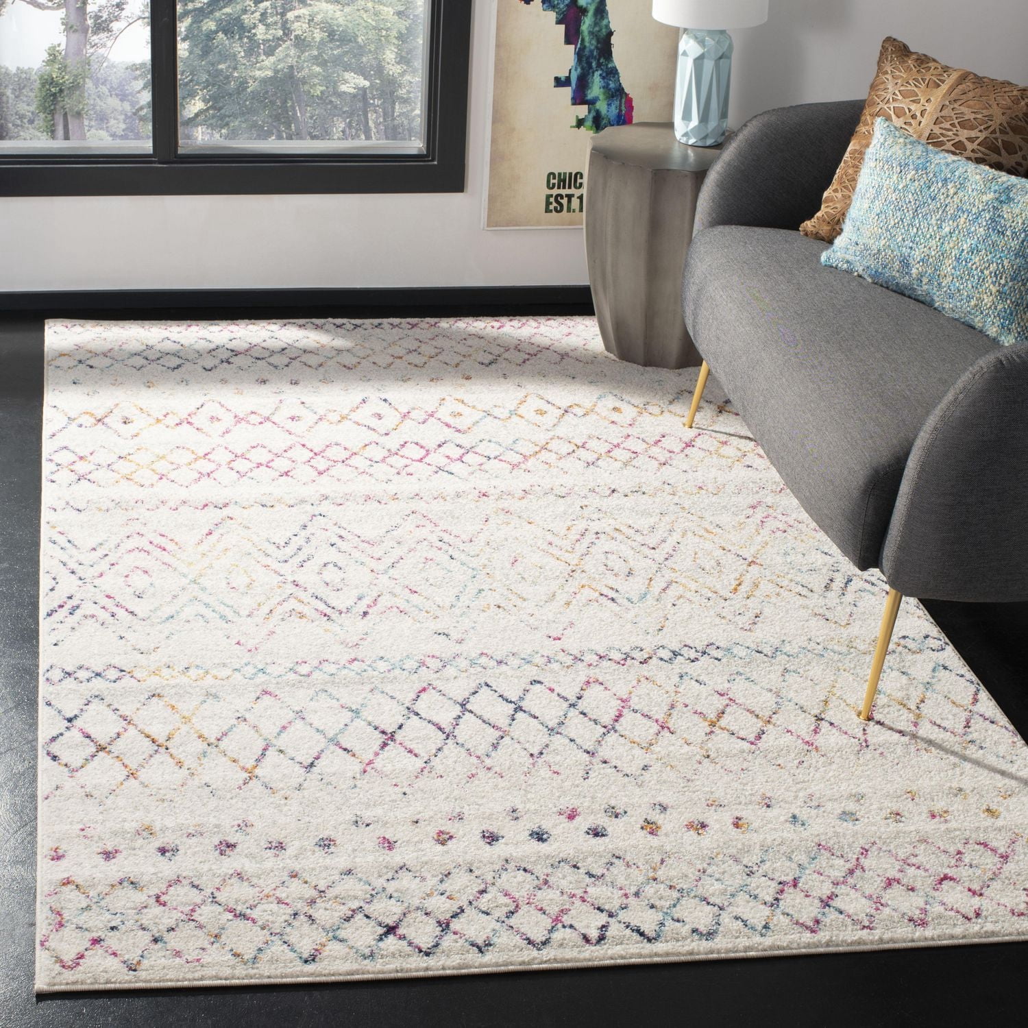 Safavieh Madison Hannah Tapis Géométrique