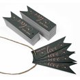thumbnail image 3 of Inkdotpot Real Rose Gold Foil Made With Love Text Tags Favor Hang Paper Tags 100 Pieces, 3 of 6
