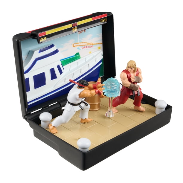 Console Heroes: Street Fighter II Collectible Diorama – Mini Ryu