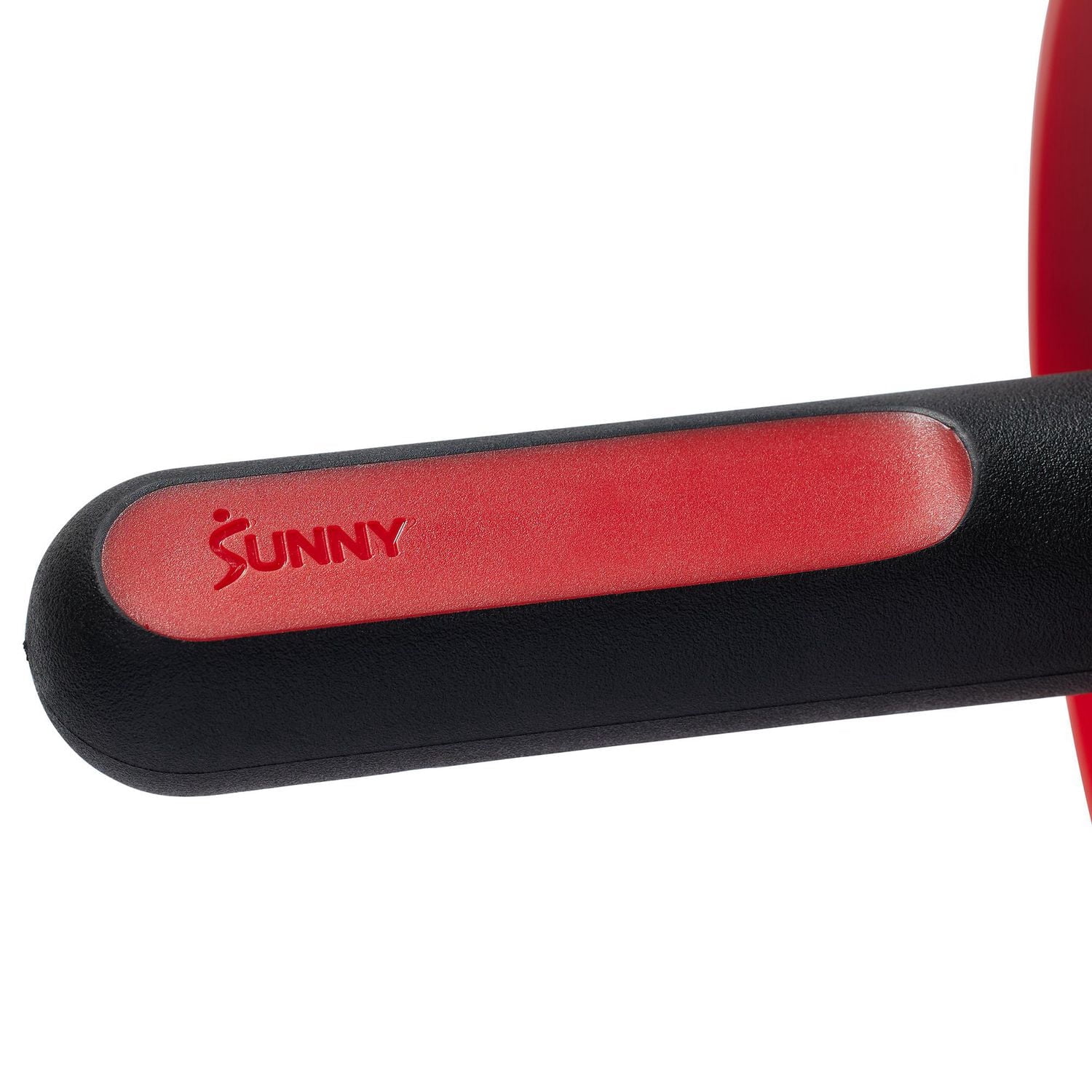 Sunny Health & Fitness Roue Abdominale, Conception Ultra-Large, Construction Durable, Compacte et Portable, Poignées Antidérapantes avec Tapis pour Genoux, Entraînement à Domicile pour Exercices Abdom