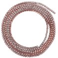 thumbnail image 1 of Chaîne de Strass, 1 Yard DIY Rose Chaîne de Strass Cristal Ultra Responsive, 1 of 9