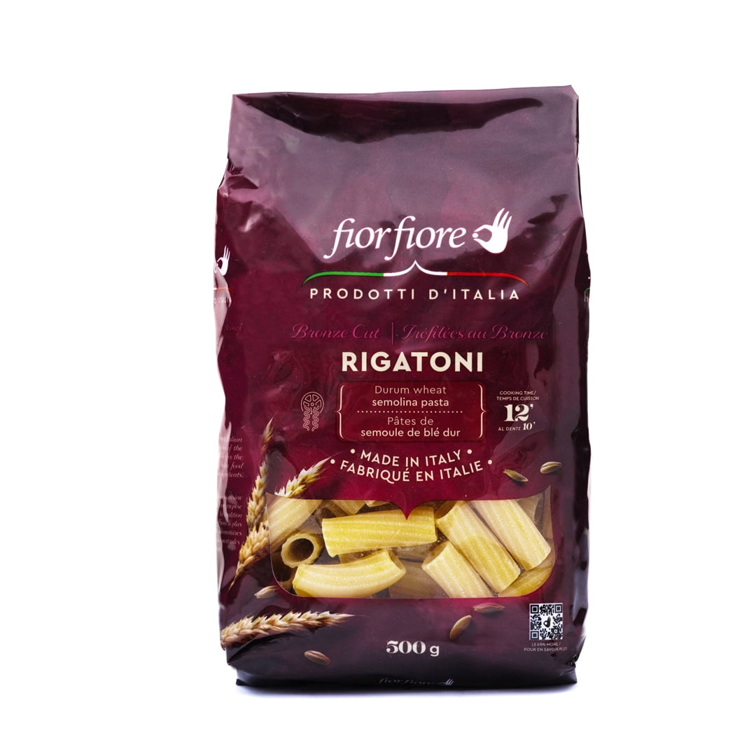 Fiorfiore bronze dyed 12.5% proteins Rigatoni Pasta