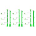 thumbnail image 1 of Green Touch Industries Xtreme Pro Series Support de Taille-Bordures à 3 Positions (Lot de 3), 1 of 8