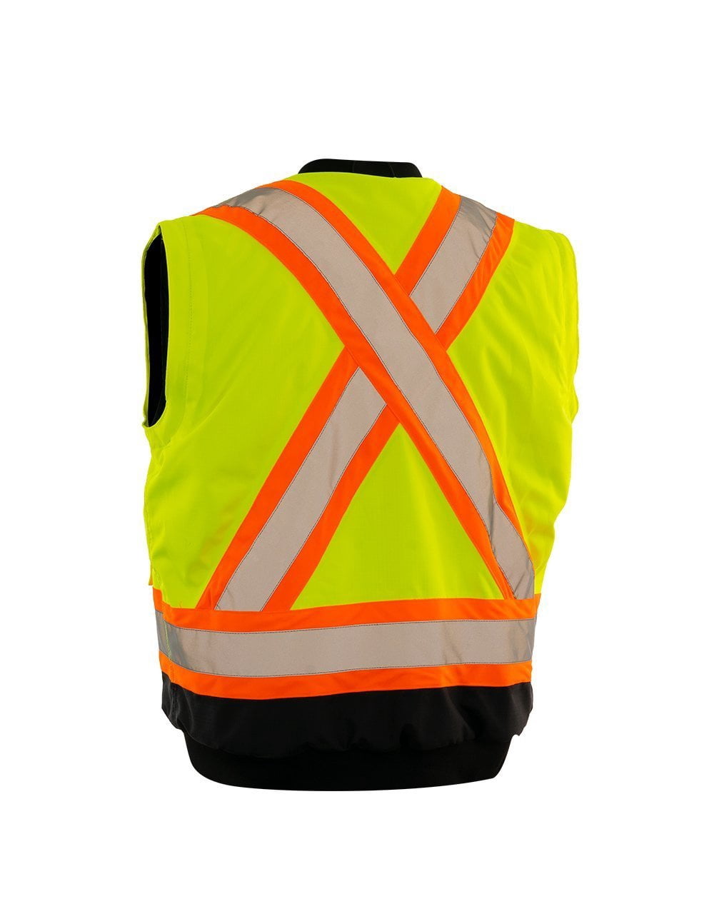 Forcefield 6-in-1 Hi Vis Winter Safety Parka with Removable Bomber Jacket