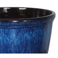 thumbnail image 2 of Pot rond en résine recyclée à dégradé bleu de 9 pouces Mainstays, 2 of 2