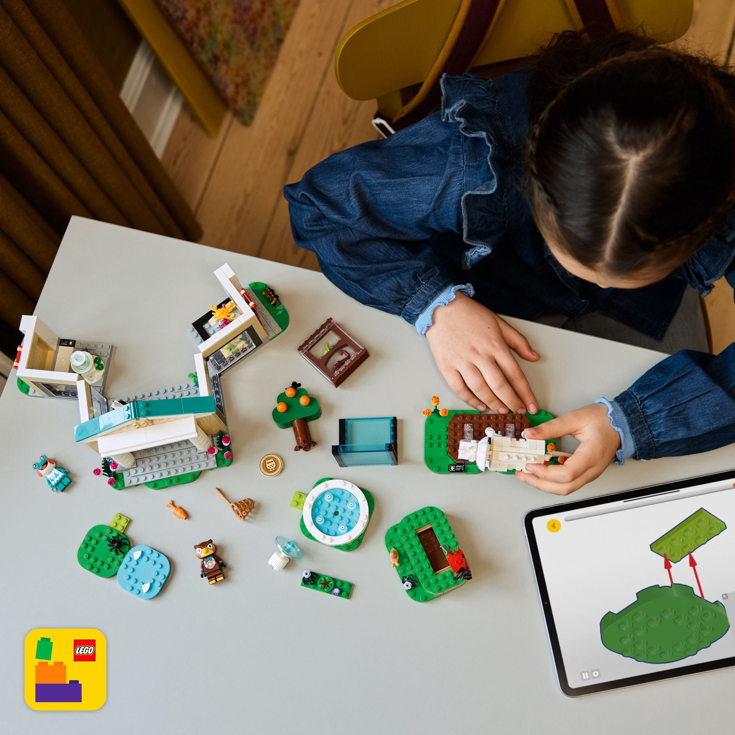 LEGO Animal Crossing Les Collections du Musée de Thibou, Ensemble de Modèle, Ensemble de Construction 77056