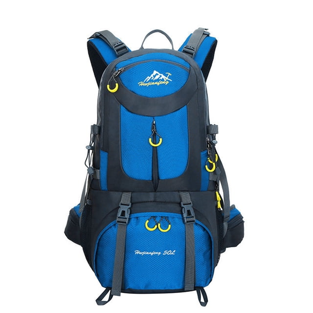 XZNGL Hiking Essentials for Women 50L Hiking Backpack, Waterproof Camping Essentials Bag, 45+5 Liter Lightweight Backpacking Back Pack