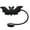 B, variante sur Sorcière Décorations d'Halloween Couvercle de Paille d'Halloween Décoration de Paille Boucle Pvc Colle Souple Bouchon de Paille Fantôme Décorations d'Halloween