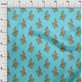 thumbnail image 2 of oneOone Georgette Viscose Black Fabric Triangle Geometric Craft Projects Decor Fabric Printed By The Yard 42 Inch Wide, 2 of 5
