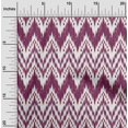 thumbnail image 1 of oneOone Georgette Viscose Fabric Chevron Ikat Decor Fabric Printed BTY 42 Inch Wide, 1 of 1