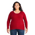 thumbnail image 1 of George Women's Plus Criss-Cross Back Sweater, 1 of 6