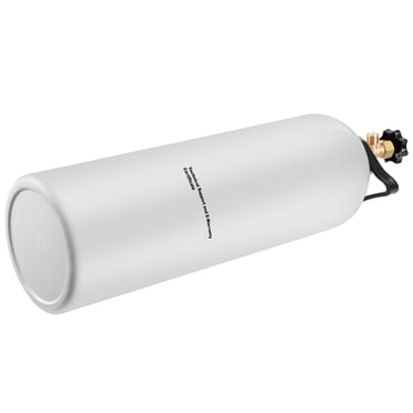 KFFKFF CO2 Tank, New 20 lb Aluminum Alloy Cylinder, CO2 Air Tank With Powder Coating, CGA320 valve, Handle and Adjustable Pressure