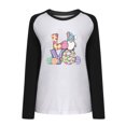 thumbnail image 4 of Daisyyozoid Nouveautés Hauts pour Femmes Joyeuses Pâques Mode Décontractée Manches Longues Chandails Imprimés pour Dames Hauts, 4 of 5