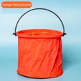 thumbnail image 1 of Five Colors Optional Retractable Folding Portable Small Bucket Children Outdoor Travel Water Storage Bucket Car Washing Tools, 1 of 1