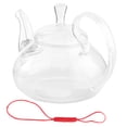 thumbnail image 4 of 1Pc Glass Teapot Raised Handle Teapot Glass Tea Ware for Scented Tea Embellished Teapot Transparent, 4 of 4