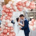 thumbnail image 4 of Rose Gold/Black Gold Balloon Garland Arch Kit,for Wedding Birthday Graduation Party Background Decor, 4 of 5