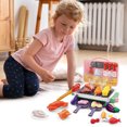 thumbnail image 4 of Lubelski 1 Set Kids Electric Simulation 2-Layer BBQ Grill Pretend Play Toy Children Kitchen Barbecue Toy Set with Light Mist, 4 of 7
