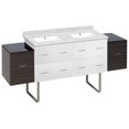 thumbnail image 1 of Imaginations Américaines 74,5 pouces W Vanity Set  Gris, 1 of 1