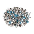 thumbnail image 4 of Abbracc 50pcs Snap Button Rivets Leather Craft for Garment Accessories 7mm Blue, 4 of 7