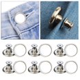 thumbnail image 2 of 12x 17mm Buttons Studs for Jean Pant Replace White Glossy, 2 of 8