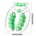 thumbnail image 3 of PUREKKI Massage Roller Roller Cellulite Roller Muscle Relaxer Circular Leg Clamps Leg Massage, 3 of 3