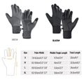 thumbnail image 2 of Winter Warm Gloves Touchscreen Fleece Waterproof Cycling Gloves, 2 of 8