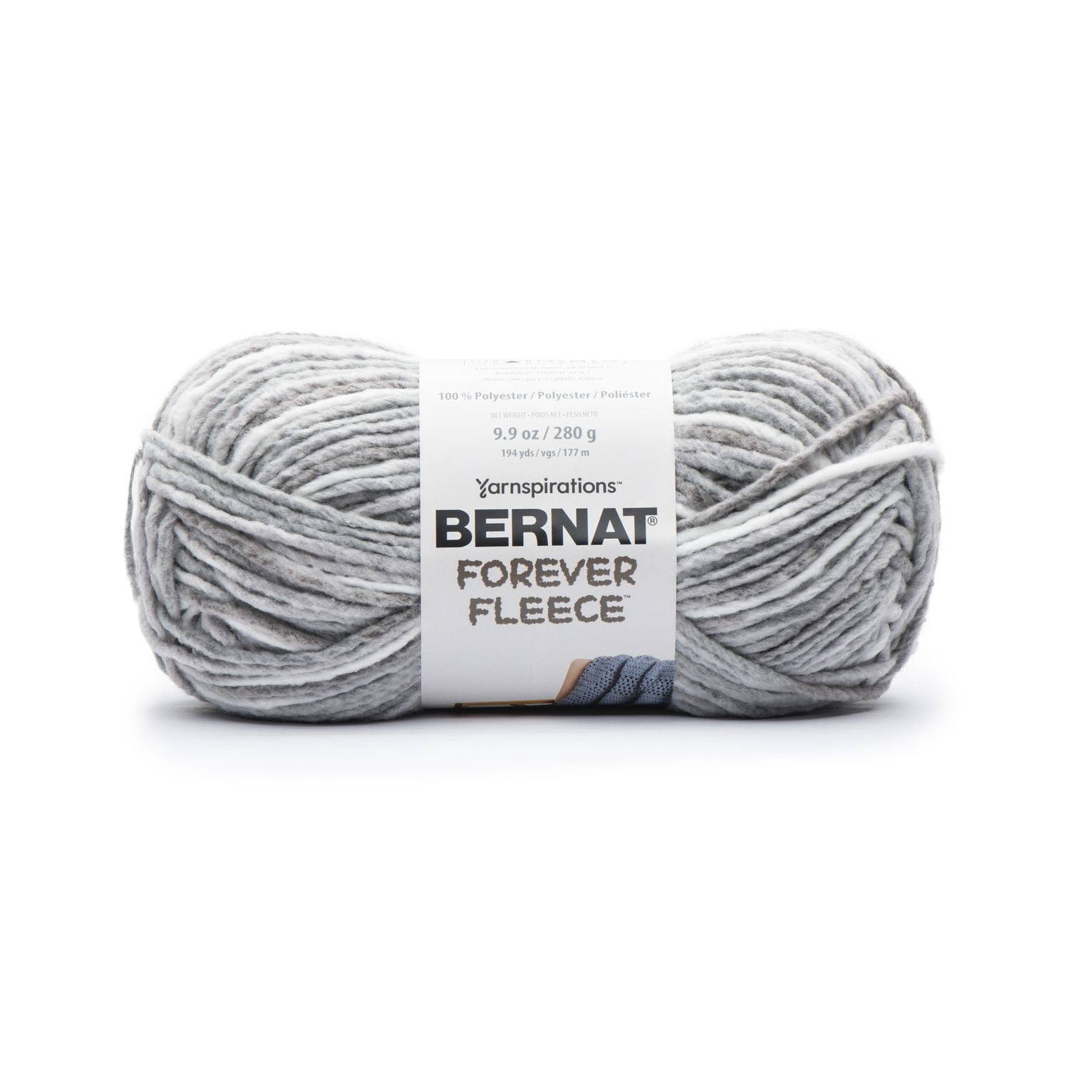 Bernat® Fil Forever Fleece™, Polyester #6 Super Volumineux, 9,9 Oz/280 G