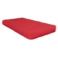 thumbnail image 1 of AJD Home Grand Taille Double Mousse Futon Matelas 8 Pouces 80 "x 60" Rouge, 1 of 6