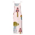 thumbnail image 5 of RKSTN Jumpsuits for Women Boho Floral Printed Summer Sleeveless Backless Fashion Loose Long Pants Rompers, 5 of 5