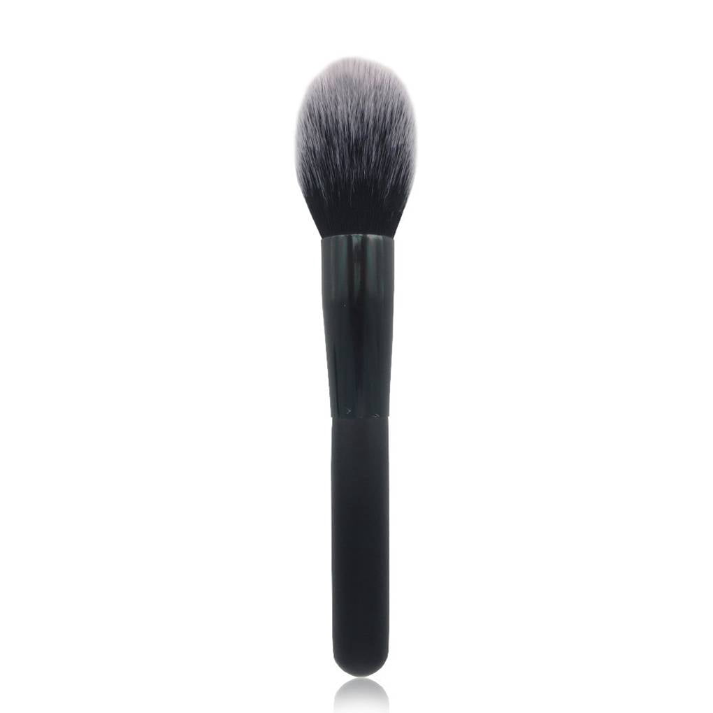 Langgg Women Facial Beauty Powder Blush Flame Foundation Make Up Tool Wooden Handle Cosmetic Brush