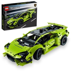 LEGO Technic Lamborghini Huracán Tecnica 42161 Kit avancé de construction de voitures de sport pour les enfants âges 9 et jusqu'à qui aiment l'ingénierie et collectionner des jouets de voiture de sport exotique