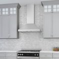 thumbnail image 1 of Ancona 36" Galleria Pyramid Wall Mount Range Hood in Stainless Steel, 1 of 5