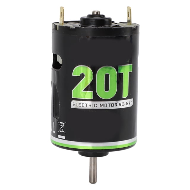 540 Brushed Motor with Efficient Heatsink, Powerful RC Car Motor for Axial SCX10 90046 Upgrade