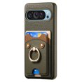 thumbnail image 2 of Étui pour FOXDOCK Google Pixel 9 Pro TG, Cuir, Anneau Ourson, Porte-Cartes, 2 of 4