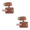 thumbnail image 3 of Dalazy Motorcycle Shifter Guard Easy to Install Reliable and Long-lasting Brown L 2Set, 3 of 6