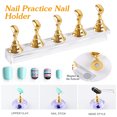 thumbnail image 1 of WIFKLSIIPG Acrylic Nail Display Stand Nail Tip Holder Nail Practice Stand Fingernail, 1 of 1
