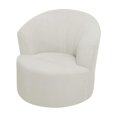thumbnail image 1 of Housse Extensible pour Fauteuil Tonneau Pivotant, Housse Élastique pour Fauteuil Inclinable Moderne, Housse de Canapé de Club, Lavable à la Machine, Blanc, 1 of 7