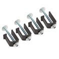 thumbnail image 1 of Truck Tool Box Clamp Rust Proof Aluminum Long Durability Tie Down Clamp for Vehicles, 1 of 7